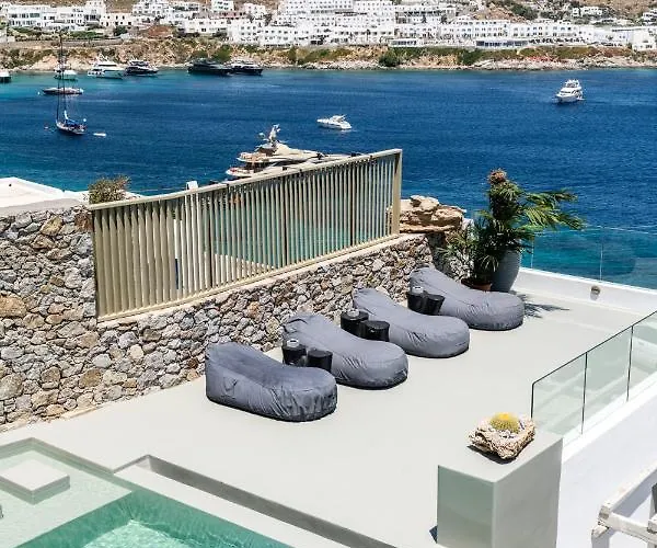 Lilium I - Overlooking Psarou Bay, Mykonos Willa