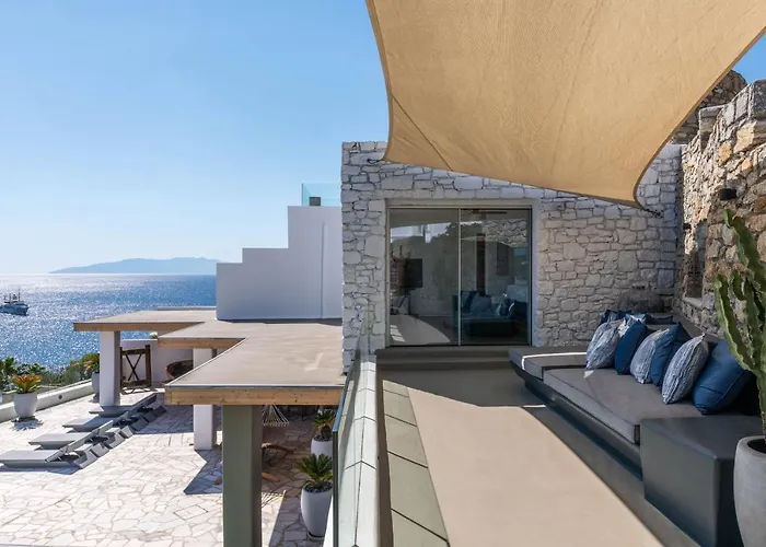 Lilium I - Overlooking Psarou Bay, Mykonos * بسارو