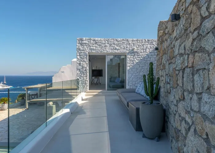فيلة Lilium I - Overlooking Psarou Bay, Mykonos بسارو