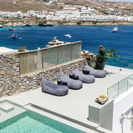 Lilium I - Overlooking Psarou Bay, Mykonos וילה