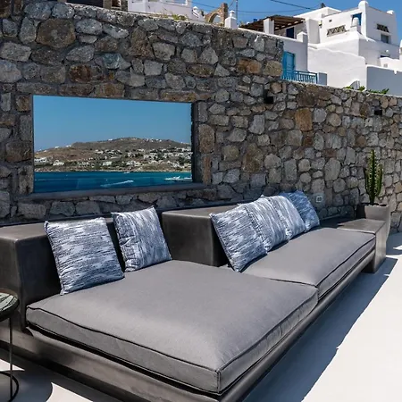 וילה Lilium I - Overlooking Psarou Bay, Mykonos *