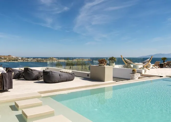 Lilium I - Overlooking Psarou Bay, Mykonos