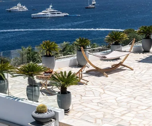 Вилла Lilium I - Overlooking Psarou Bay, Mykonos