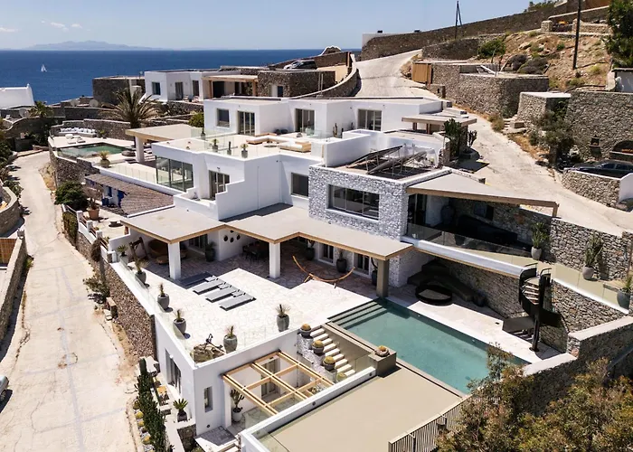 Вилла Lilium I - Overlooking Psarou Bay, Mykonos Псароу