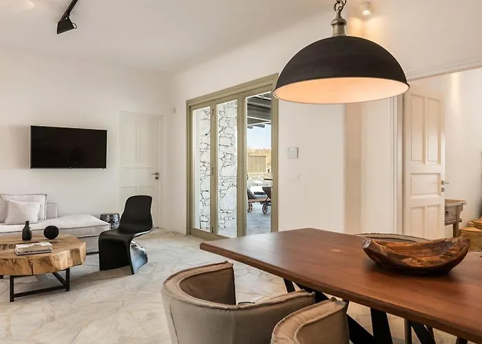 Lilium I - Overlooking Psarou Bay, Mykonos ヴィラ プサロウ