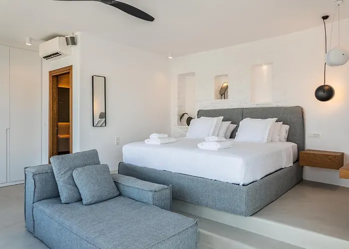 ヴィラ Lilium I - Overlooking Psarou Bay, Mykonos プサロウ