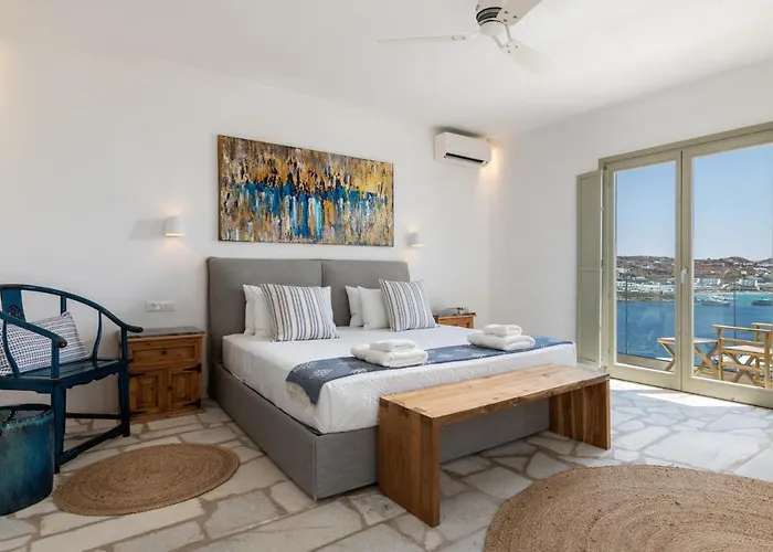 Lilium I - Overlooking Psarou Bay, Mykonos ヴィラ