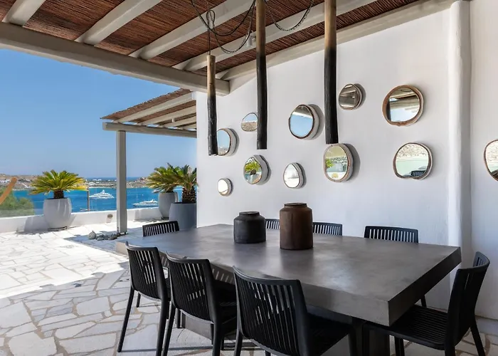 Lilium I - Overlooking Psarou Bay, Mykonos *