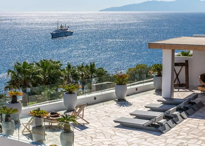 Lilium I - Overlooking Psarou Bay, Mykonos ヴィラ *